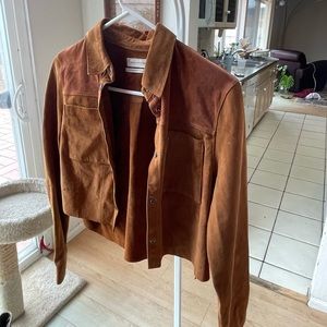 Brown Suede Jacket